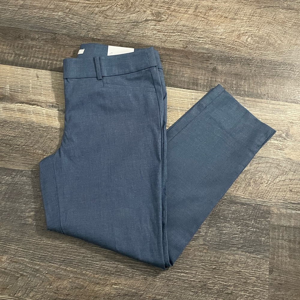 Teal LOFT Riviera Pants